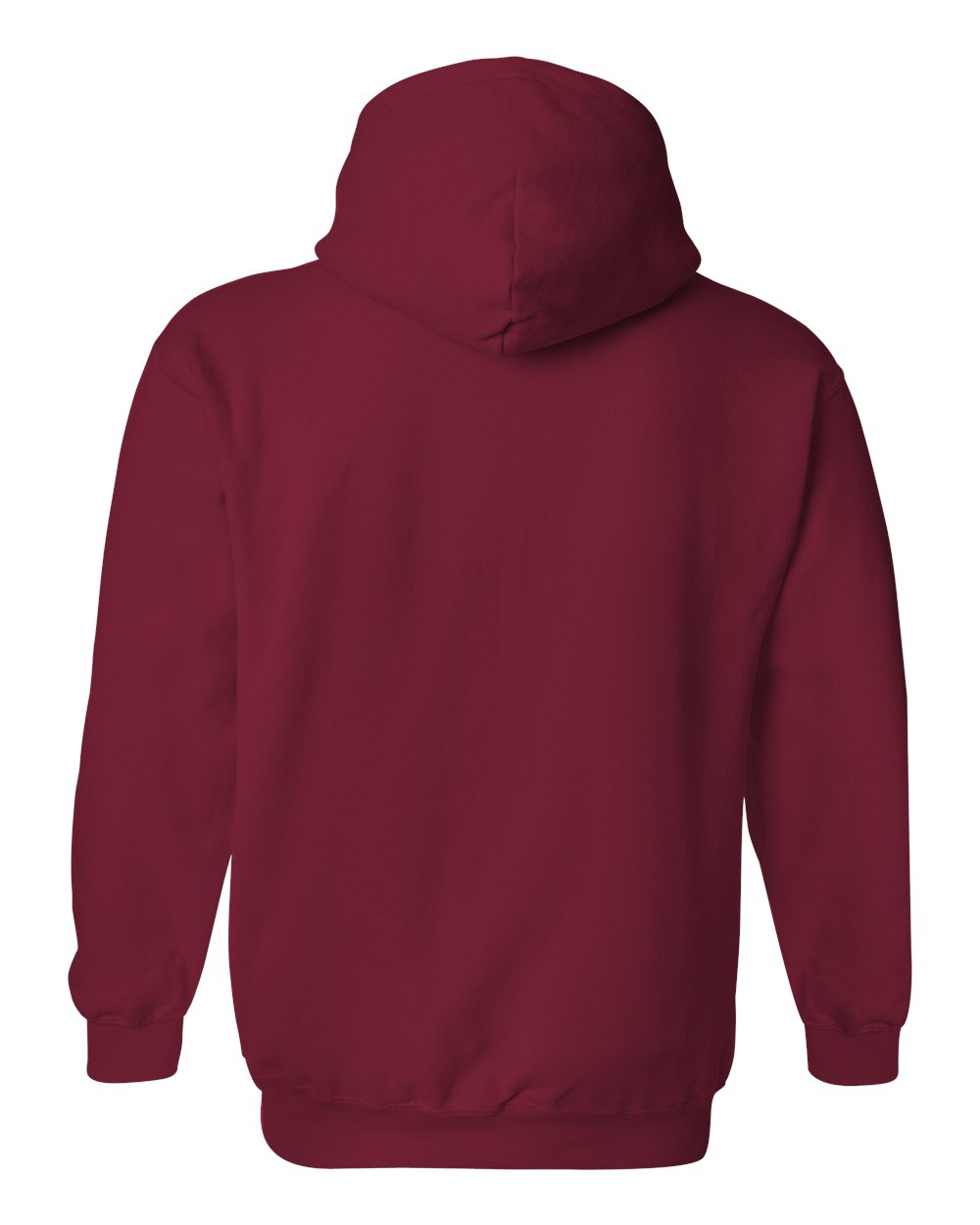 Gildan 18500 — Cardinal Red Back High