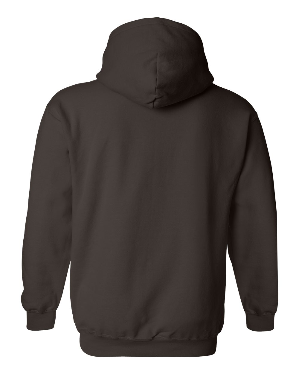 Gildan 18500 — Dark Chocolate Back High