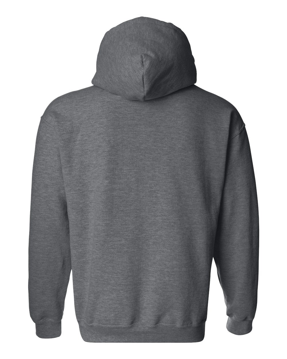 Gildan 18500 — Dark Heather Back High