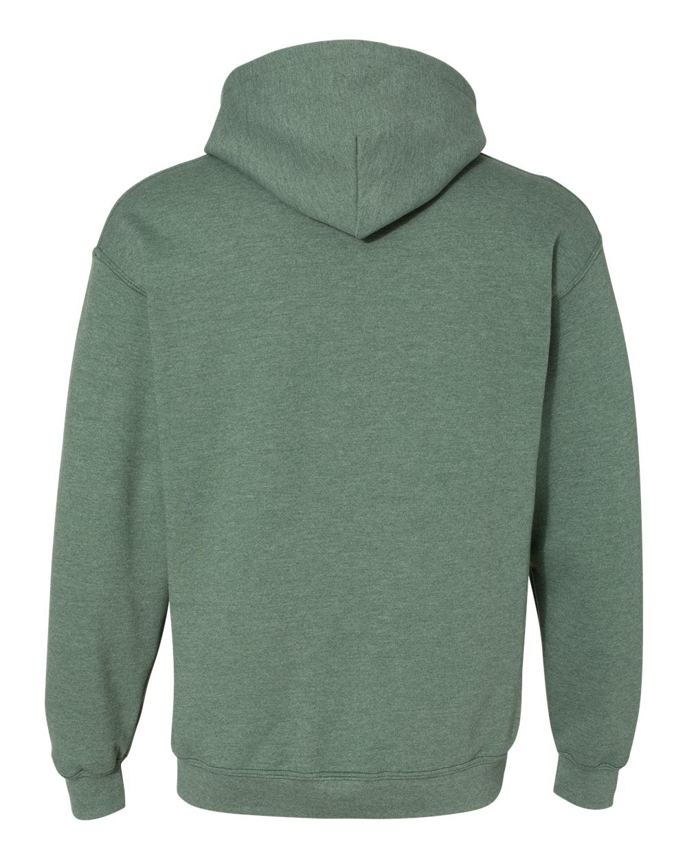 Gildan 18500 — Heather Dark Green Back High