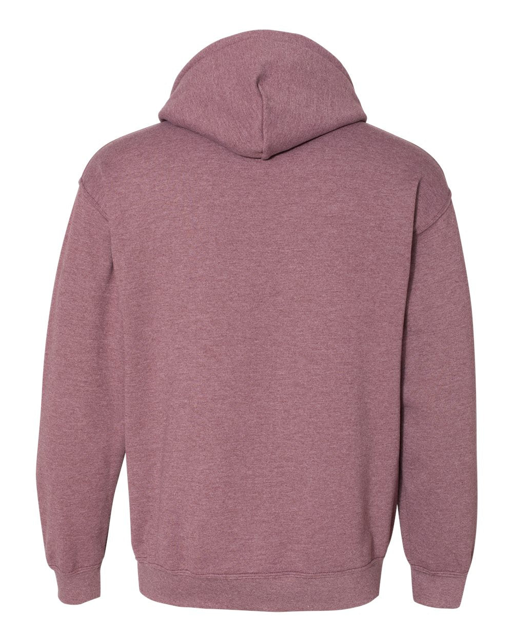 Gildan 18500 — Heather Dark Maroon Back High