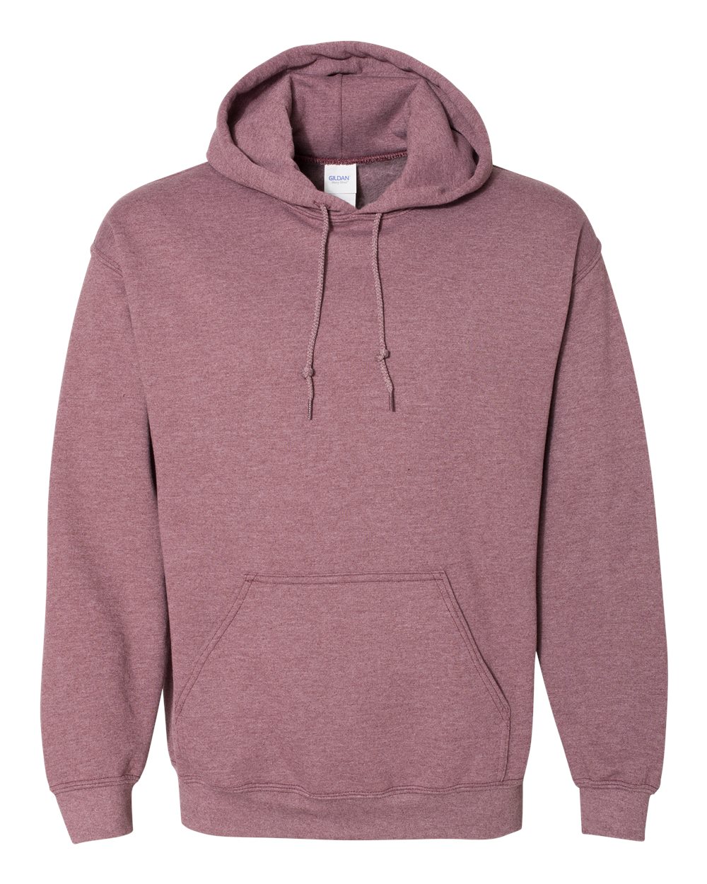 Gildan 18500 — Heather Dark Maroon Front High