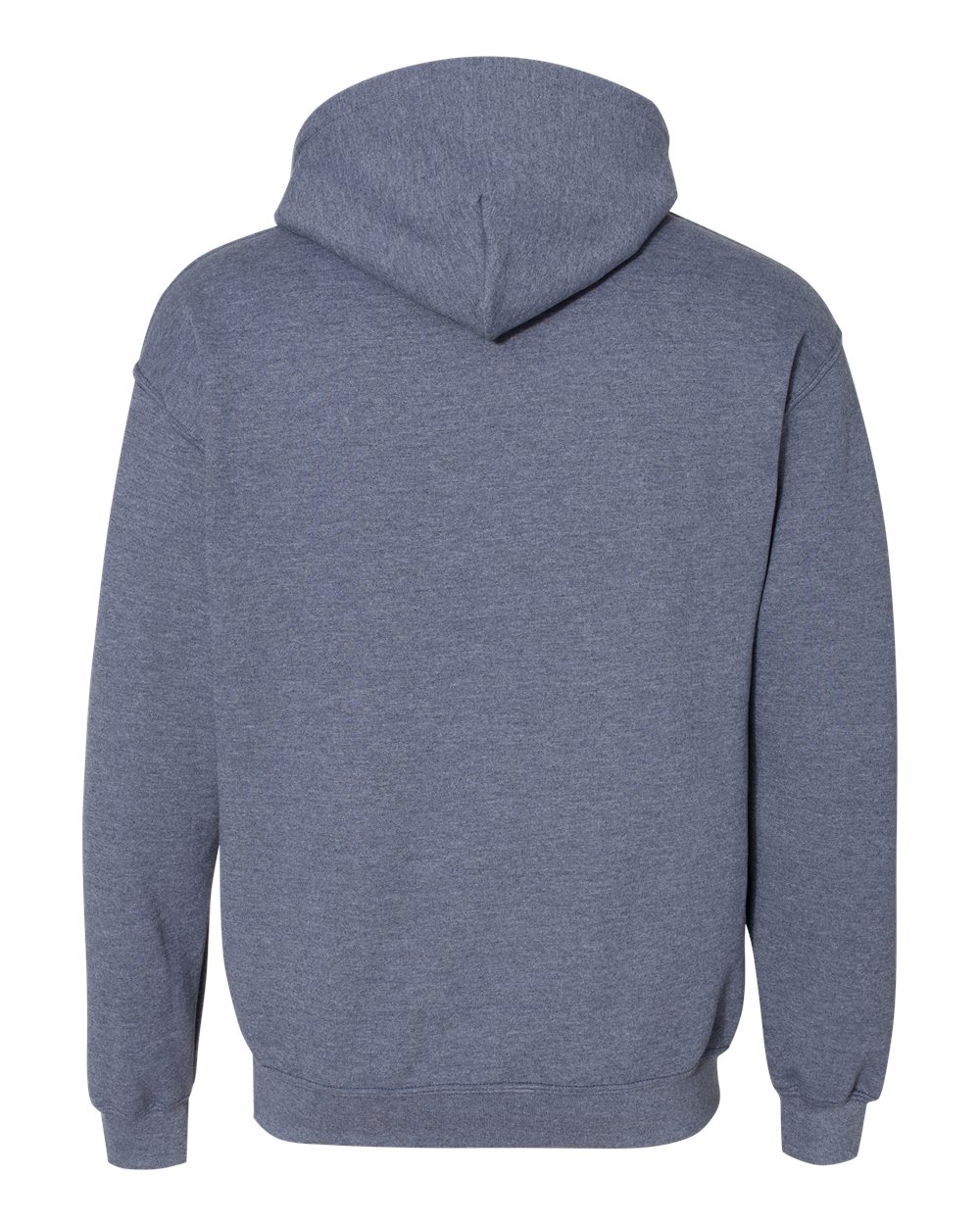 Gildan 18500 — Heather Dark Navy Back High