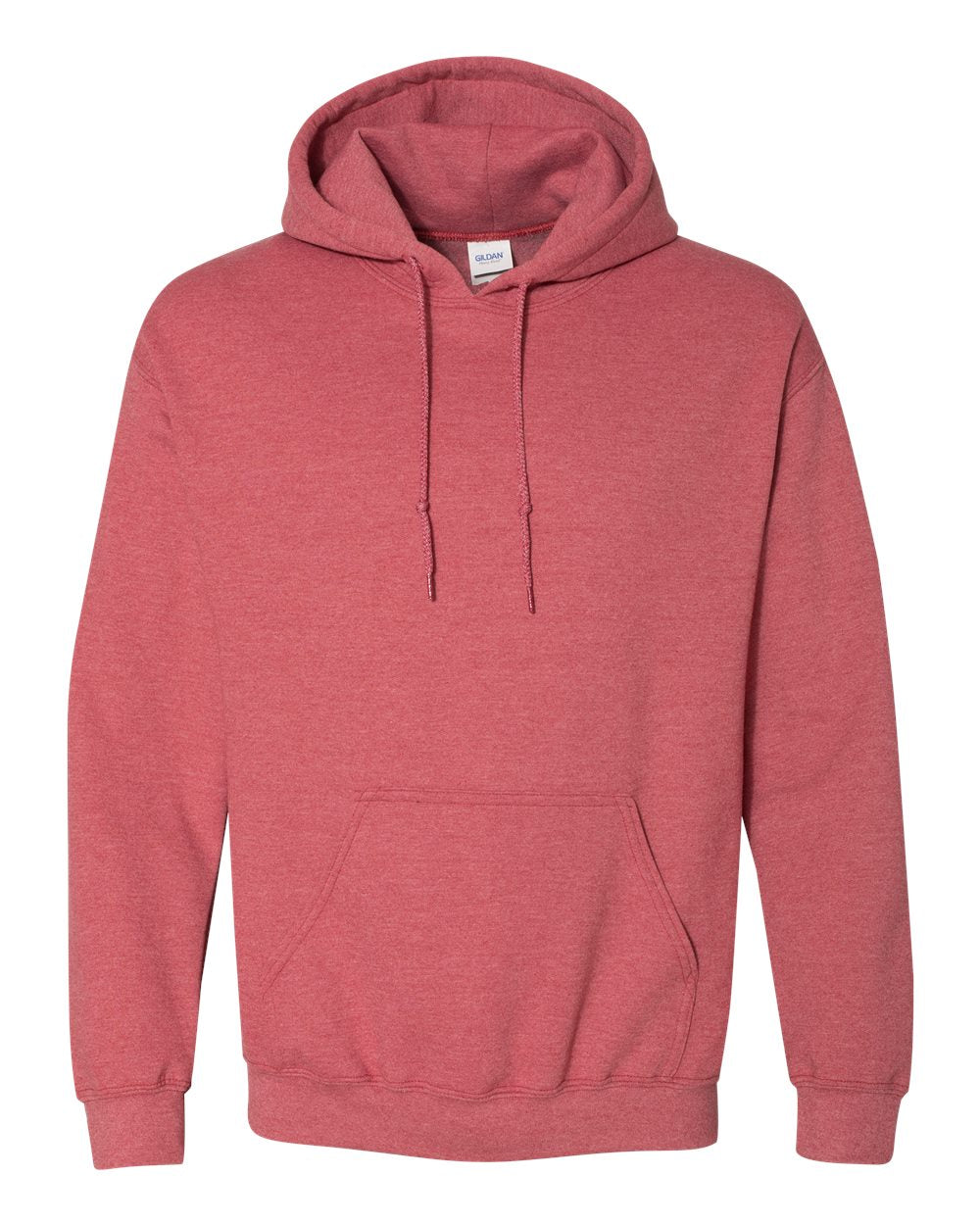 Gildan 18500 — Heather Scarlet Red Front High