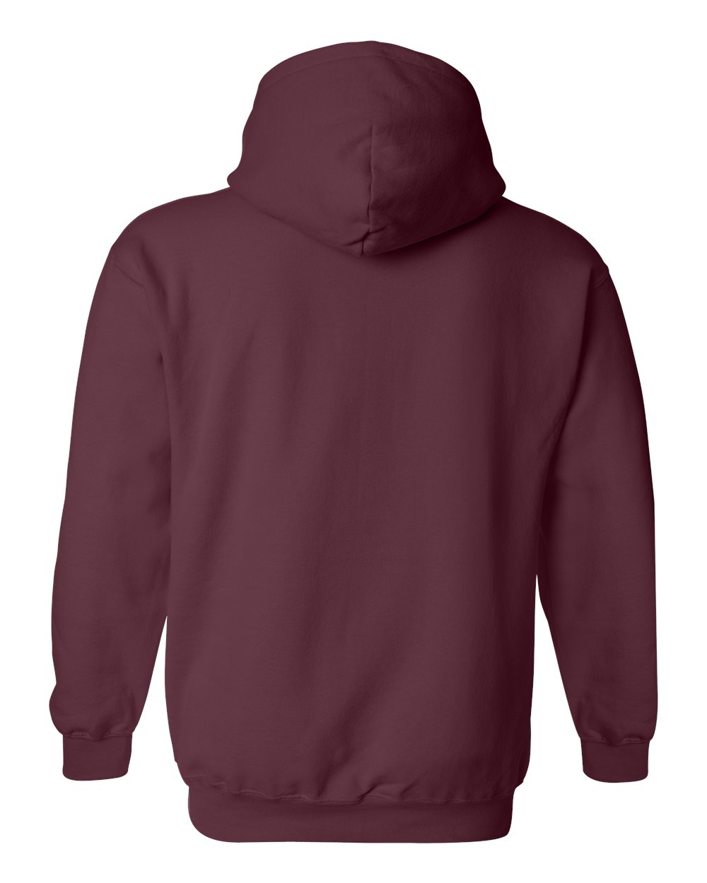 Gildan 18500 — Maroon Back High