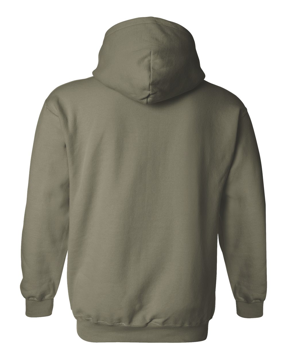 Gildan 18500 — Military Green Back High