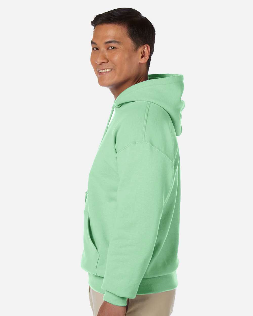 Gildan 18500 — Mint Green Side High Model