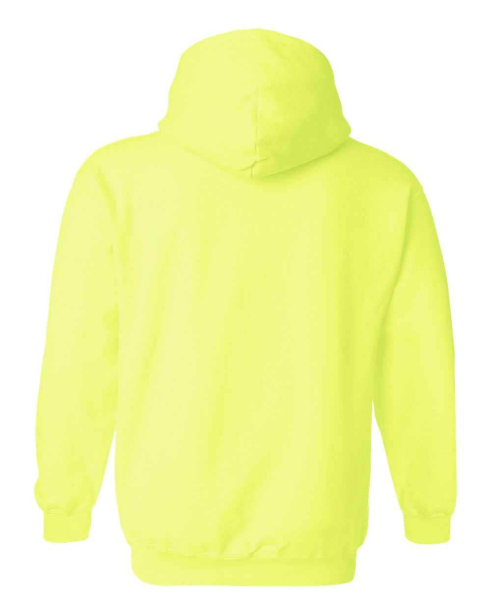 Gildan 18500 — Safety Green Back High