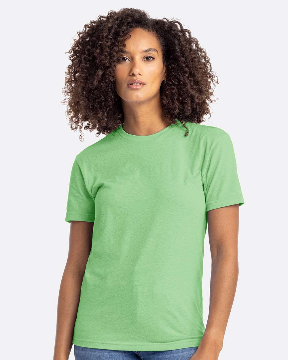Next Level 6210 Apple Green Front High Model