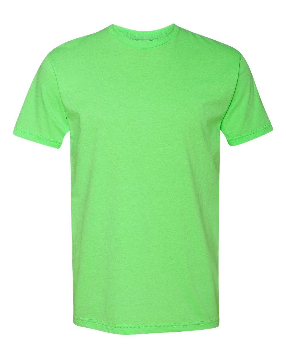 Next Level 6210 Neon Heather Green Front High