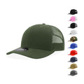 Decky 5019 youth six-panel trucker hat and color options