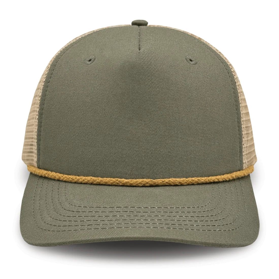 Lost Hat Co Gator & Balsa Ranchero trucker hat front view
