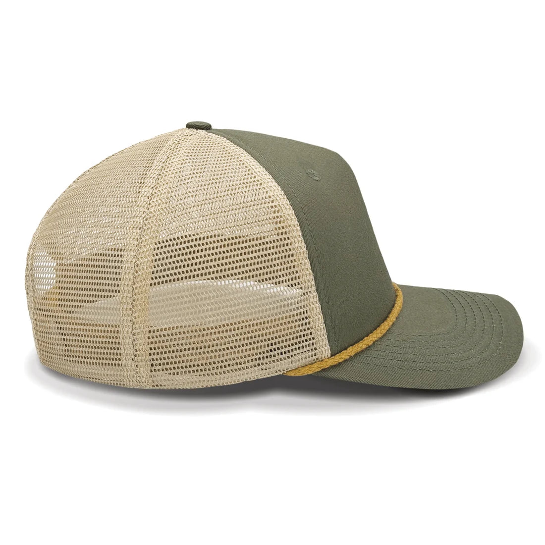Lost Hat Co Gator & Balsa Ranchero trucker hat right view