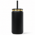 16oz Gold Plated Tumbler - Black
