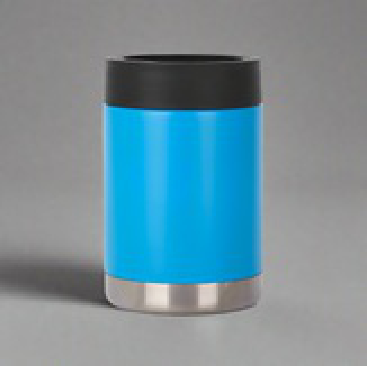12oz Can Cooler - Sky Blue