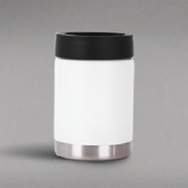 12oz Can Cooler - White