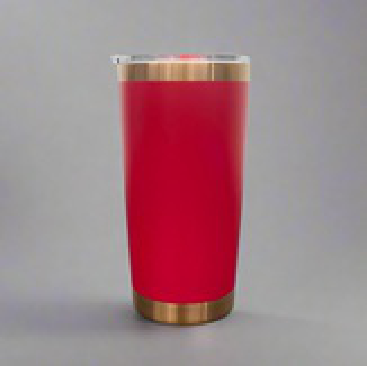 20oz Copper Plated Tumbler - Red