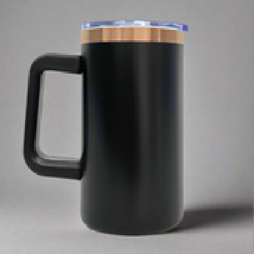 20oz Copper Plated Mug - Black