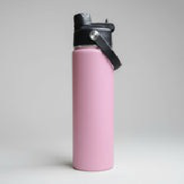 22oz Sports Water Bottle - Pink