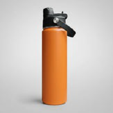 22oz Sports Water Bottle - Orange