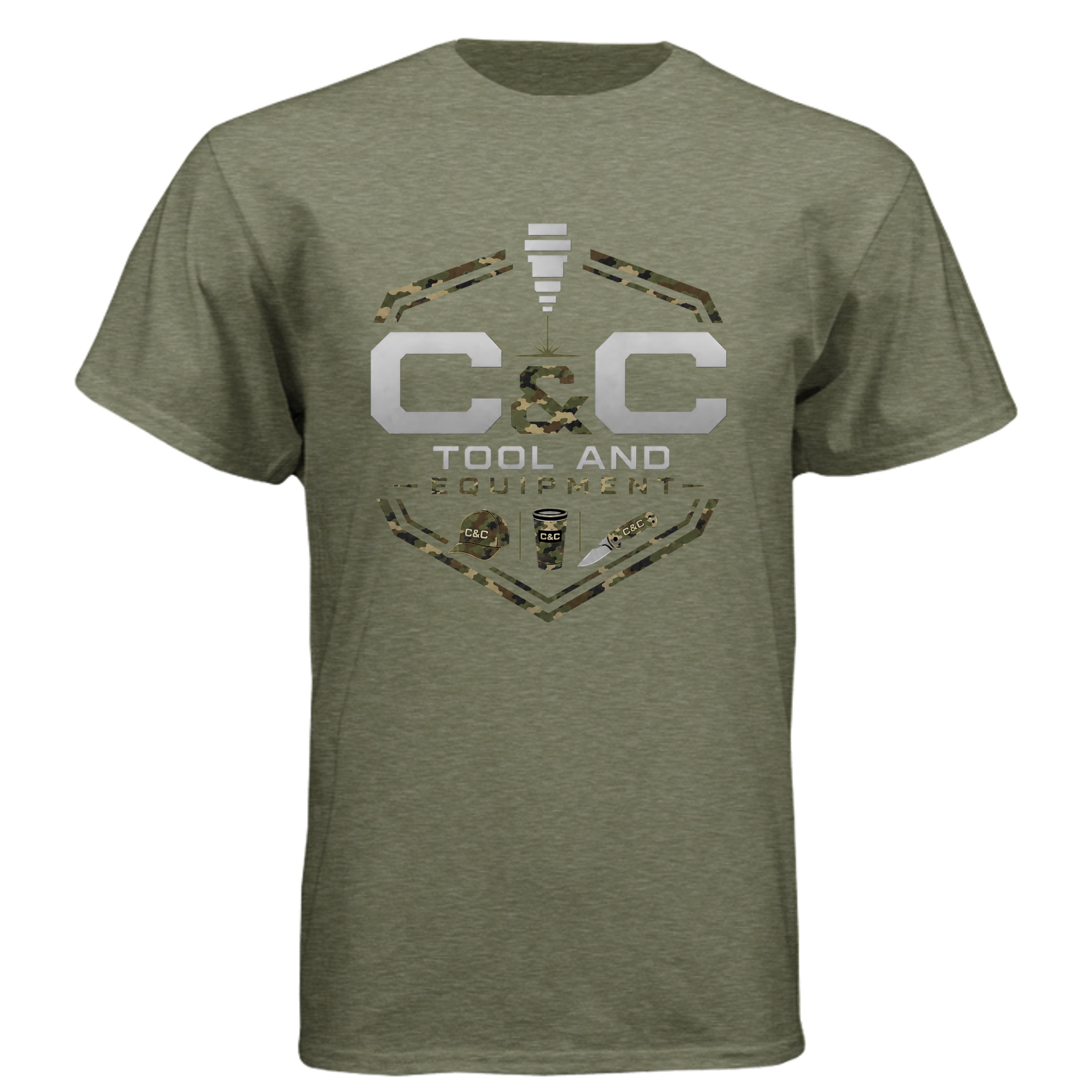 MILITARY GREEN - 6010 - FRONT