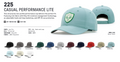 Richardson 225 Casual Performance Lite and available colors