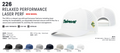 Richardson 226 Relaxed Performance Laser Perf and available colors