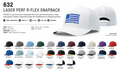 Richardson 632 colors and SM MD-LG sizes