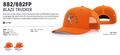 Richardson 882/882FP Blaze Trucker catalog and available options